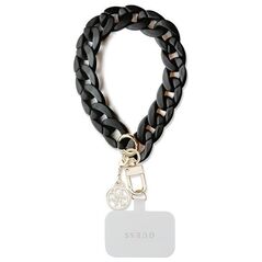 Guess cord GUOUCBMC4MK black HDSP Large Chain Acrylic 4G Charm 3666339170691