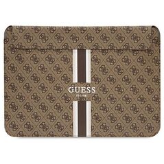 Guess sleeve GUCS14P4RPSW 14” brown Sleeve 4G Stripes 3666339120535