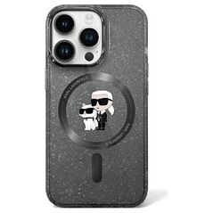 Karl Lagerfeld case for iPhone 11 6,1&quot; KLHMN61HGKCNOK black HC Magsafe IML KC Glitter 3666339162559