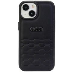 Audi case for iPhone 15 Plus 6,7&quot; black GT Synthetic Leather 6955250226523