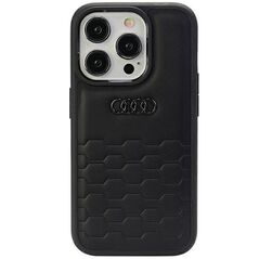 Audi case for iPhone 15 Pro 6,1&quot; black GT Synthetic Leather 6955250226516