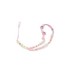 Guess strap for all devices GUSTSHPP pink Beads Shell 3666339048297
