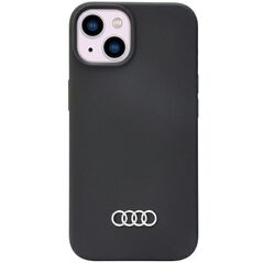 Audi case for iPhone 14 6,1&quot; AU-LSRIP14-Q3/D1-BK black hard case Silicone 6955250225298