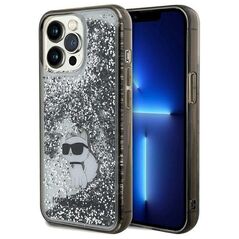 Karl Lagerfeld case for iPhone 13 Pro Max 6,7&quot; KLHCP13XLKCNSK HC LIQ. GLITTER C TRANSPARENT 3666339164140