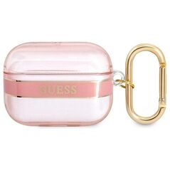 Guess case for AirPods Pro GUAPHHTSP pink Cord 3666339047085