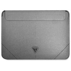Original Case Sleeve Guess Saffiano Triangle Logo (GUCS14PSATLG) silver 3666339039882