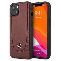 Case APPLE IPHONE 15 Mercedes Leather Urban Line (MEHCP15SARMRE) red 3666339171827