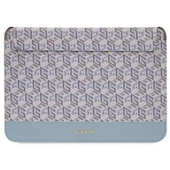 Original Case LAPTOP 14" Guess Sleeve GCube Stripes (GUCS14HGCFSEB) blue 3666339120498