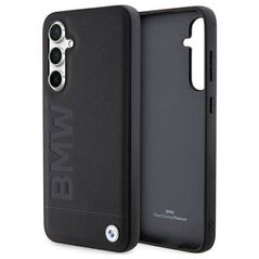 Original Case SAMSUNG GALAXY S23 FE BMW Leather Hot Stamp (BMHCS23FESLLBK) black 3666339218553