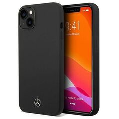 Case IPHONE 14 PLUS Mercedes Hardcase Silicone Magsafe black 3666339083649