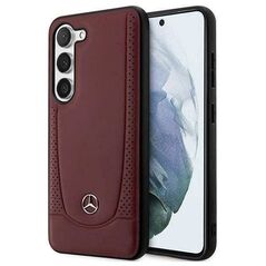 Case SAMSUNG GALAXY S23+ Mercedes Leather Urban Line (MEHCS23MARMRE) maroon 3666339113438