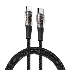 Duzzona Cablu de Date USB-C la Lightning, 20W, 1m - Duzzona (A5) - Grey 6934913026250 έως 12 άτοκες Δόσεις