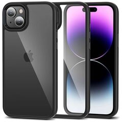 Case APPLE IPHONE 15 Tech-Protect Magmat transparent black 9319456604313