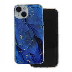 Gold Glam case for Samsung Galaxy A05S Blue 5907457743489