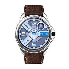 BlitzWolf Smartwatch Blitzwolf BW-AT3 (brown leather) 055980  BW-AT3 Brown Leather έως και 12 άτοκες δόσεις 5905316148734