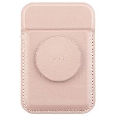 Magnetic Card MagSafe Wallet with Stand UNIQ Flixa pink 8886463687062