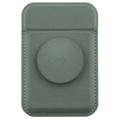 Magnetic Card MagSafe Wallet with Stand UNIQ Flixa green 8886463687079