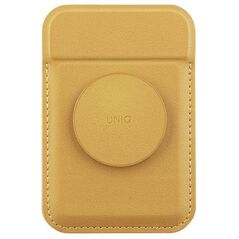Magnetic Card MagSafe Wallet with Stand UNIQ Flixa yellow 8886463687055