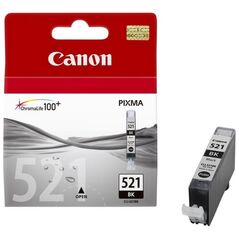 Canon Μελάνι Inkjet CLI-521BK Black Blister Pack (2933B001) (CANCLI-521BKBP) έως 12 άτοκες Δόσεις