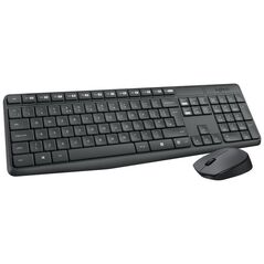 Logitech MK235 Desktop Combo GR (Black, Wireless) (LOGMK235GR) έως 12 άτοκες Δόσεις