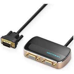 VENTION 1 In 2 Out VGA Splitter 1M Black (DBABF) (VENDBABF) έως 12 άτοκες Δόσεις