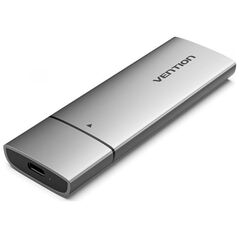 VENTION M.2 NVMe SSD Enclosure (USB 3.1 Gen 2-C) Gray Aluminum Alloy Type (KPGH0) (VENKPGH0) έως 12 άτοκες Δόσεις