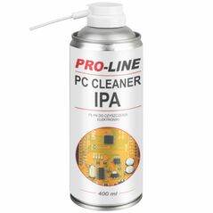 PC CLEANER IPA electronics cleaning fluid PRO-LINE spray 400ml