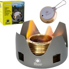 Tourist alcohol stove fueled with ethanol and alcohol MEVA