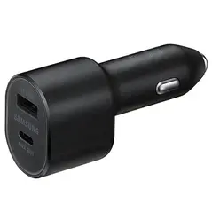 Samsung EP-L5300XBEGEU USB-A / USB-C SFC 45W car charger - black