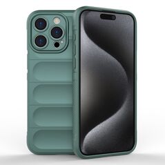 Techsuit Husa pentru iPhone 15 Pro - Techsuit Magic Shield - Green 5949419111271 έως 12 άτοκες Δόσεις