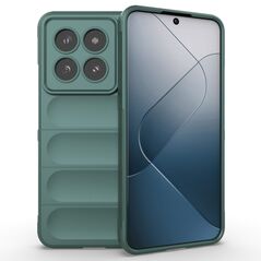 Techsuit Husa pentru Xiaomi 14 Pro - Techsuit Magic Shield - Green 5949419110618 έως 12 άτοκες Δόσεις