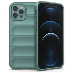Techsuit Husa pentru iPhone 12 Pro - Techsuit Magic Shield - Green 5949419113435 έως 12 άτοκες Δόσεις