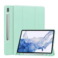 Techsuit Husa pentru Samsung Galaxy Tab S7 FE - Techsuit Flex Trifold - Matcha Green 5949419096806 έως 12 άτοκες Δόσεις