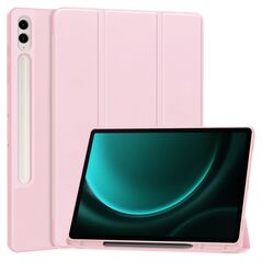 Techsuit Husa pentru Samsung Galaxy Tab S9 FE Plus - Techsuit Flex Trifold - Pink 5949419097551 έως 12 άτοκες Δόσεις