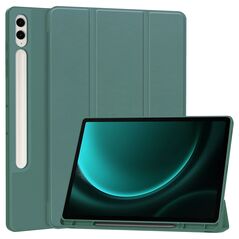 Techsuit Husa pentru Samsung Galaxy Tab S9 FE Plus - Techsuit Flex Trifold - Green 5949419097476 έως 12 άτοκες Δόσεις
