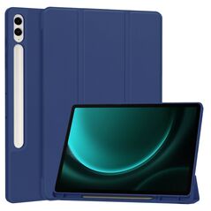 Techsuit Husa pentru Samsung Galaxy Tab S9 FE Plus - Techsuit Flex Trifold - Dark Blue 5949419097506 έως 12 άτοκες Δόσεις