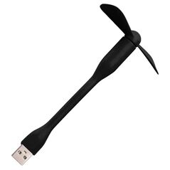Techsuit Ventilator USB Portabil, 5V - Techsuit (TUF1) - Black 5949419153196 έως 12 άτοκες Δόσεις