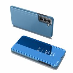 Clear View Case flip cover for Samsung Galaxy S22 blue