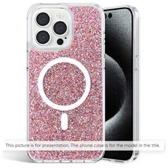Techsuit Husa pentru iPhone 14 Plus - Techsuit Sparkly Glitter MagSafe - Pink 5949419128149 έως 12 άτοκες Δόσεις