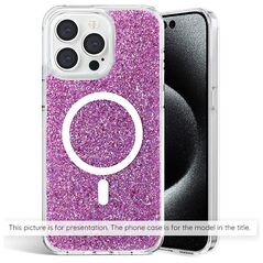 Techsuit Husa pentru Xiaomi Redmi Note 13 Pro 4G / Poco M6 Pro 4G - Techsuit Sparkly Glitter - Magenta 5949419127111 έως 12 άτοκες Δόσεις