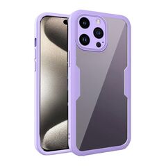 Techsuit Husa pentru iPhone 15 Pro + Folie - Techsuit ColorVerse 360 Series - Purple 5949419152557 έως 12 άτοκες Δόσεις