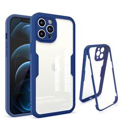 Techsuit Husa pentru iPhone 12 Pro Max + Folie - Techsuit ColorVerse 360 Series - Blue 5949419152885 έως 12 άτοκες Δόσεις