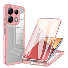 Techsuit Husa pentru Xiaomi Redmi Note 13 5G + Folie - Techsuit ColorVerse 360 Series - Pink 5949419151116 έως 12 άτοκες Δόσεις