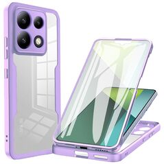 Techsuit Husa pentru Xiaomi Redmi Note 13 Pro 5G + Folie - Techsuit ColorVerse 360 Series - Purple 5949419151154 έως 12 άτοκες Δόσεις