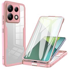 Techsuit Husa pentru Xiaomi Redmi Note 13 Pro 5G + Folie - Techsuit ColorVerse 360 Series - Pink 5949419151178 έως 12 άτοκες Δόσεις