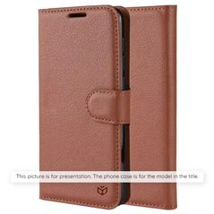 Techsuit Husa pentru Xiaomi Redmi A3 - Techsuit Leather Folio - Brown 5949419124509 έως 12 άτοκες Δόσεις