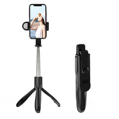Techsuit Selfie Stick with Remote Control and LED Light, Sleep Mode, 70cm - Techsuit (S01-S) - Black 5949419123571 έως 12 άτοκες Δόσεις