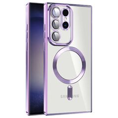 Techsuit Husa pentru Samsung Galaxy S23 Ultra - Techsuit Luxury Crystal MagSafe - Light Purple 5949419135468 έως 12 άτοκες Δόσεις
