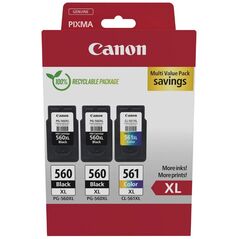 Canon Μελάνι Inkjet PG-560XLx2/CL-561XL MultiPack (3712C009) (CANPG-560XLMP) έως 12 άτοκες Δόσεις