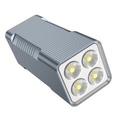 Hoco Lanterna 22.5W cu Baterie Externa 10000mAh - Hoco (Q15) - Metal Gray 6942007601559 έως 12 άτοκες Δόσεις